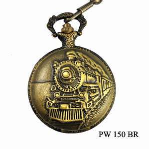 PW-150BR Steam Train - Bronze